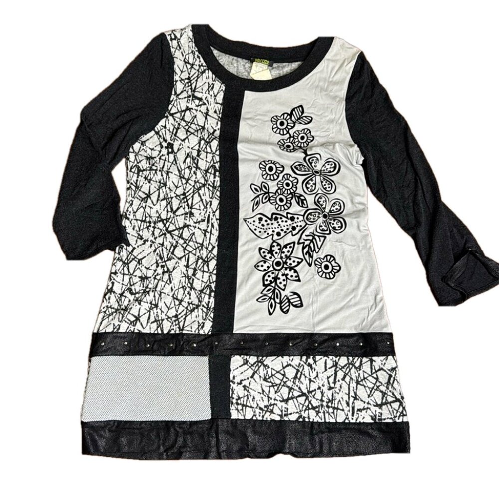 Dolcezza Long Sleeve Jersey Knit Dress